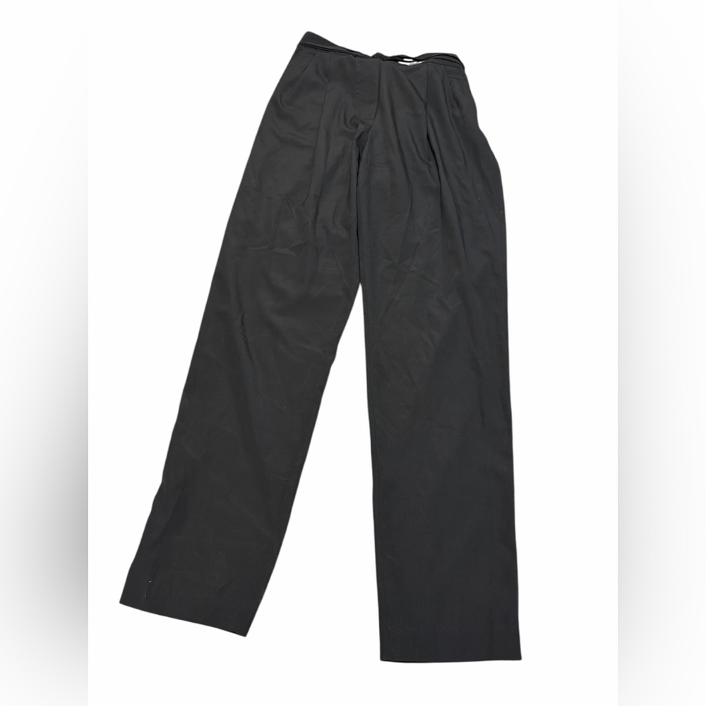 3.1 Phillip Lim Black Silk Straight-Leg Pants – Size 4 – 93% Silk